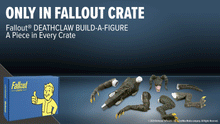Load image into Gallery viewer, Unbox a EXCLUSIVE Deathclaw Build-A-Figure and other exclusive #Fallout items in the crate: PLAN!
