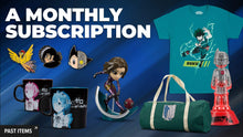 Load image into Gallery viewer, A monthly subscription box of official anime &amp; manga items
