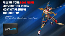 Load image into Gallery viewer, Add on this month’s premium bonus item: S.H. Figuarts Tiger &amp; Bunny Origami Cyclone Figure
