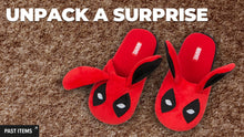 Load image into Gallery viewer, Past item: Deadpool slippers
