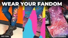 Load image into Gallery viewer, Geeky leggings, tees, jackets and more

