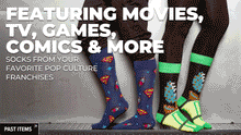 Load image into Gallery viewer, Socks from your favorite pop culture franchises
