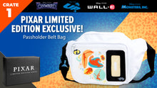 Load image into Gallery viewer, Get the exclusive Incredibles Passholder Belt Bag in this crate!
